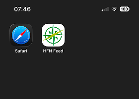 Schritt 7 - App auf Startbildschirm
